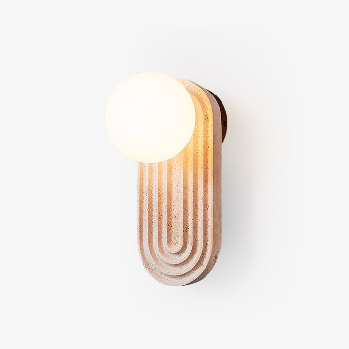 Arco Travertine Wall Light - Vakkerlight