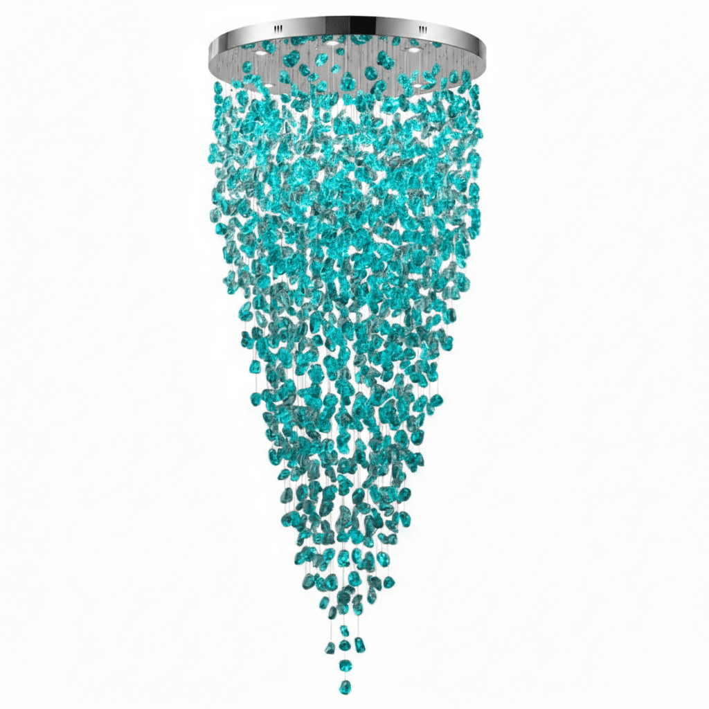 Crystal Stone Chandelier - Vakkerlight