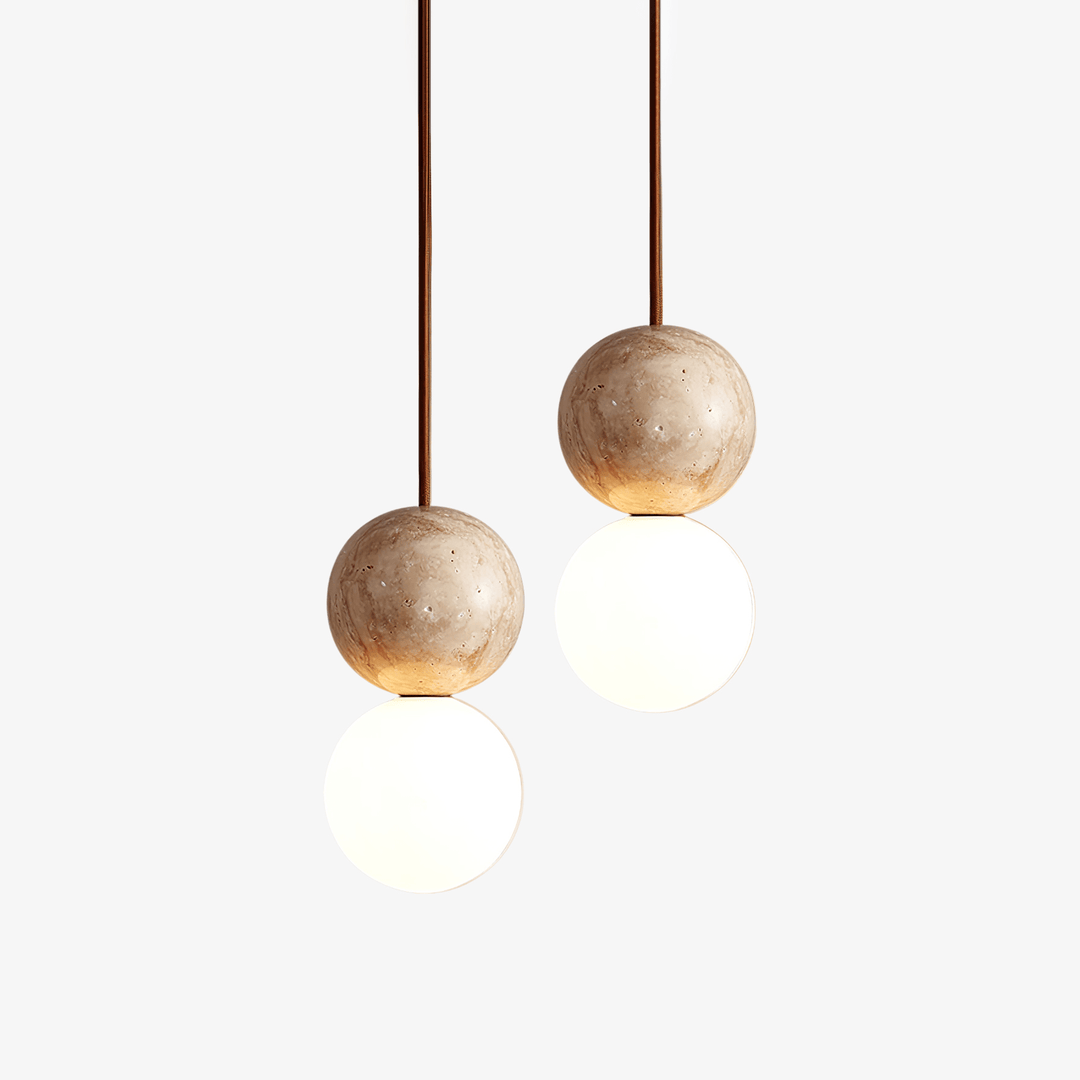 Camille Travertine Pendant Light - Vakkerlight