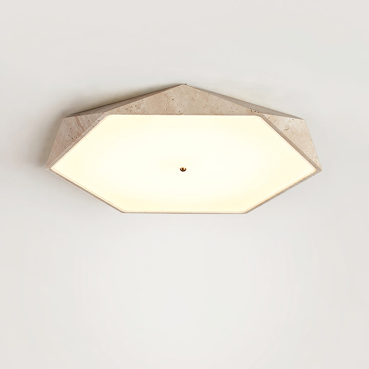 Lunarc Stone Ceiling Lamp - Vakkerlight