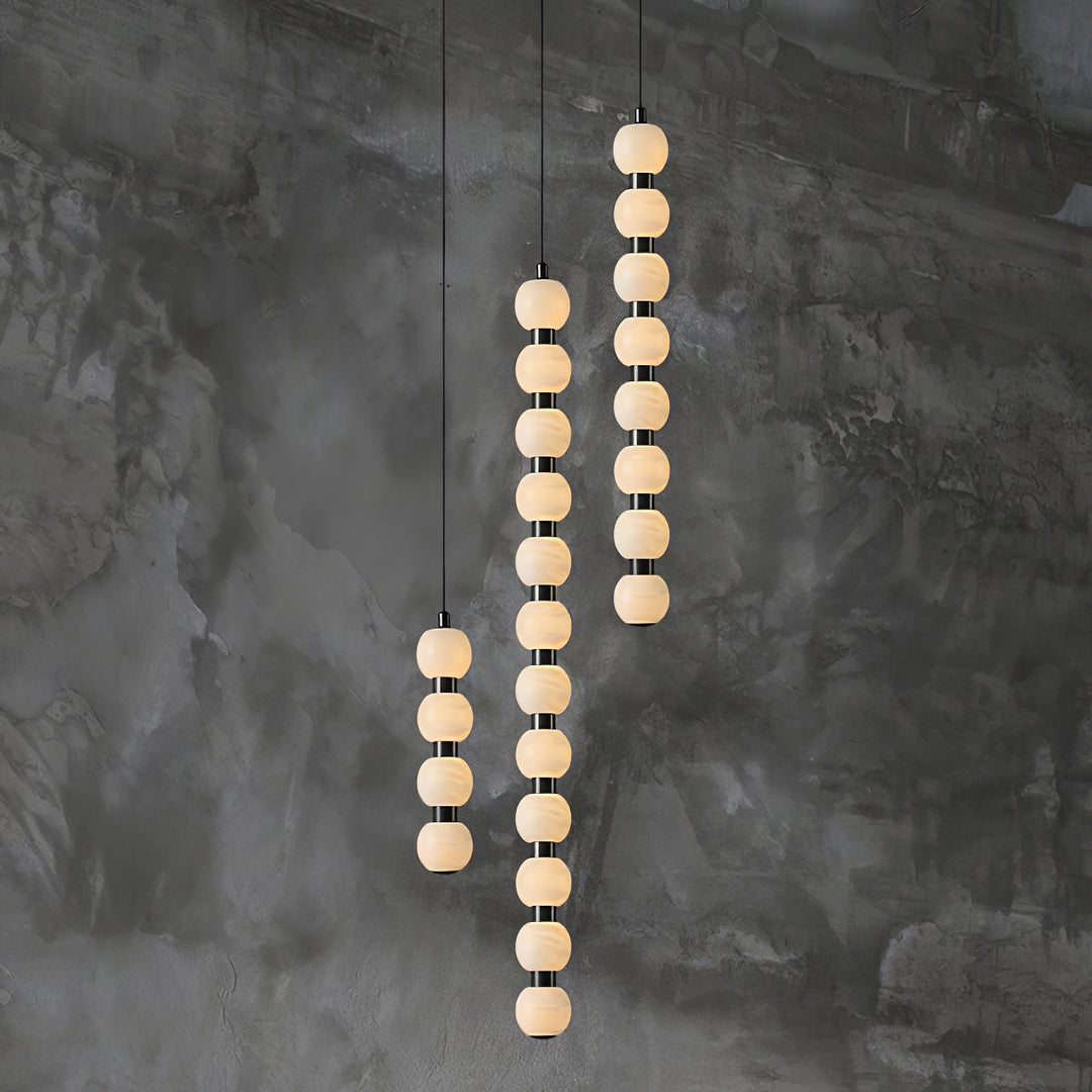 Orbique Alabaster Pendant Lamp - Vakkerlight