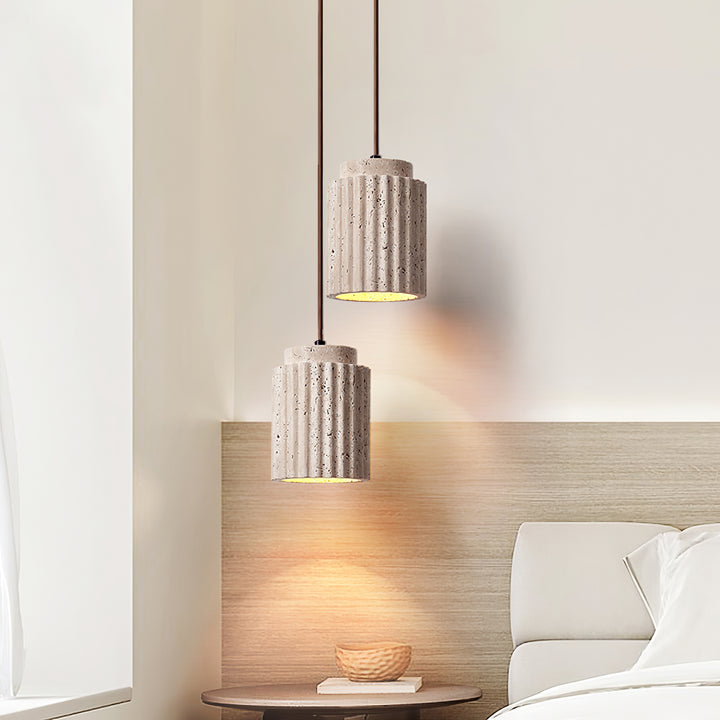Caelia Travertine Pendant Light - Vakkerlight