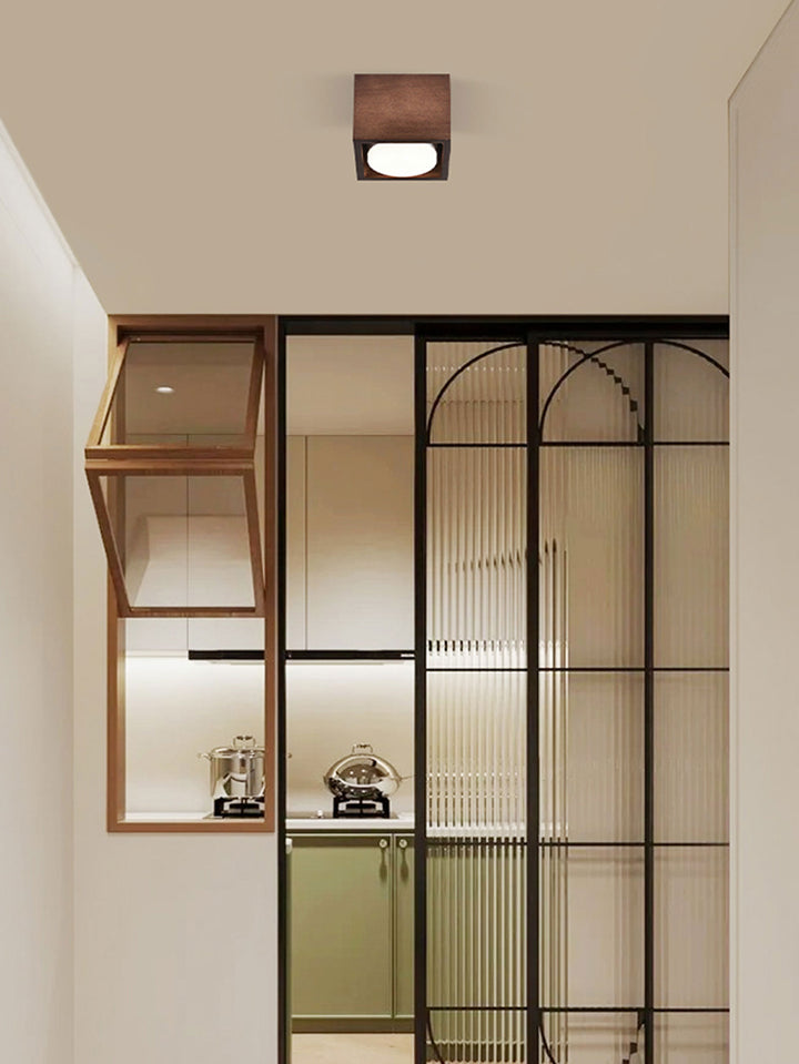 Cobra Wood Ceiling Light - Vakkerlight