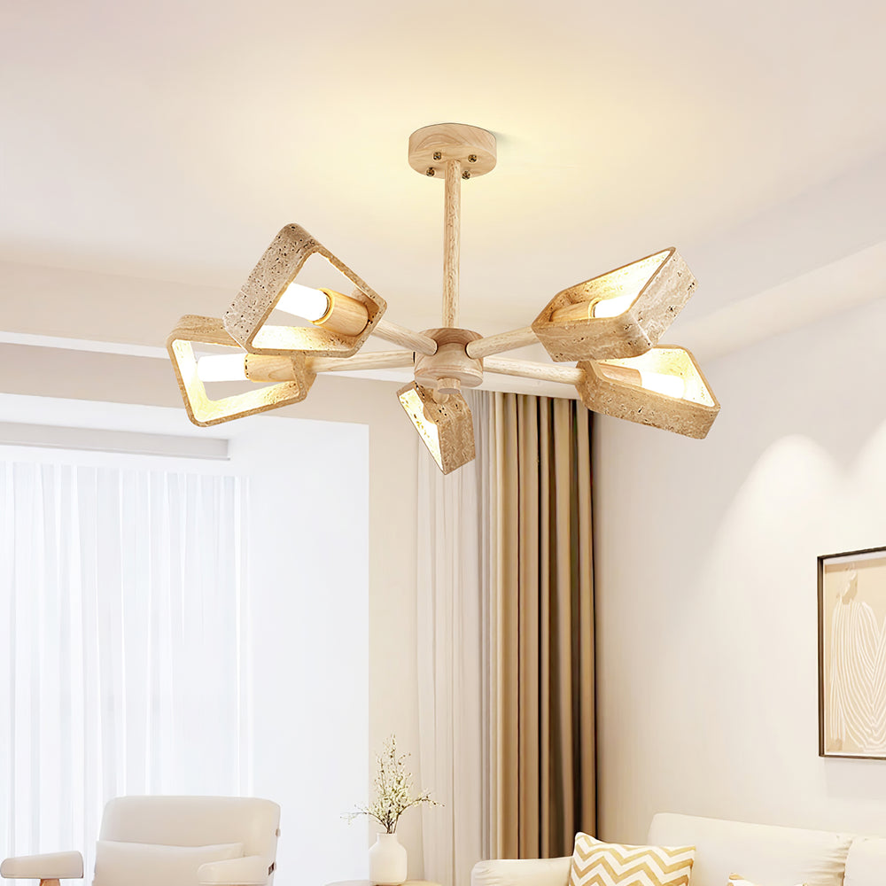 Elementa Travertone Chandelier - Vakkerlight