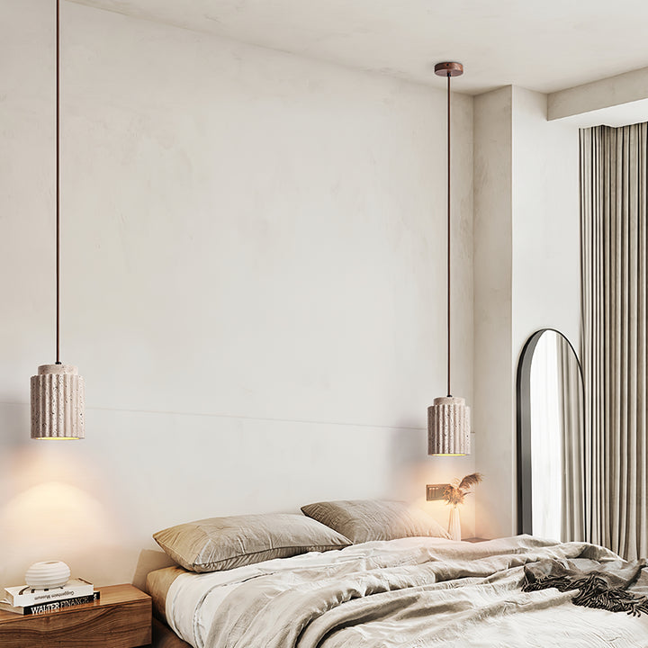 Caelia Travertine Pendant Light - Vakkerlight