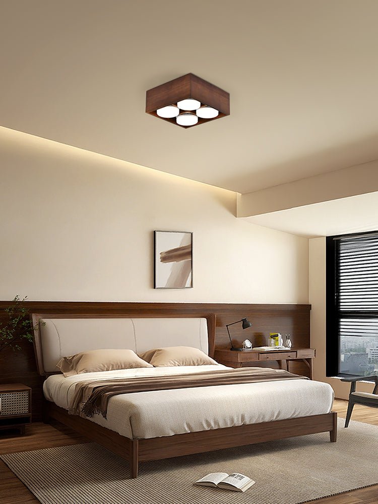 Cobra Wood Ceiling Light - Vakkerlight