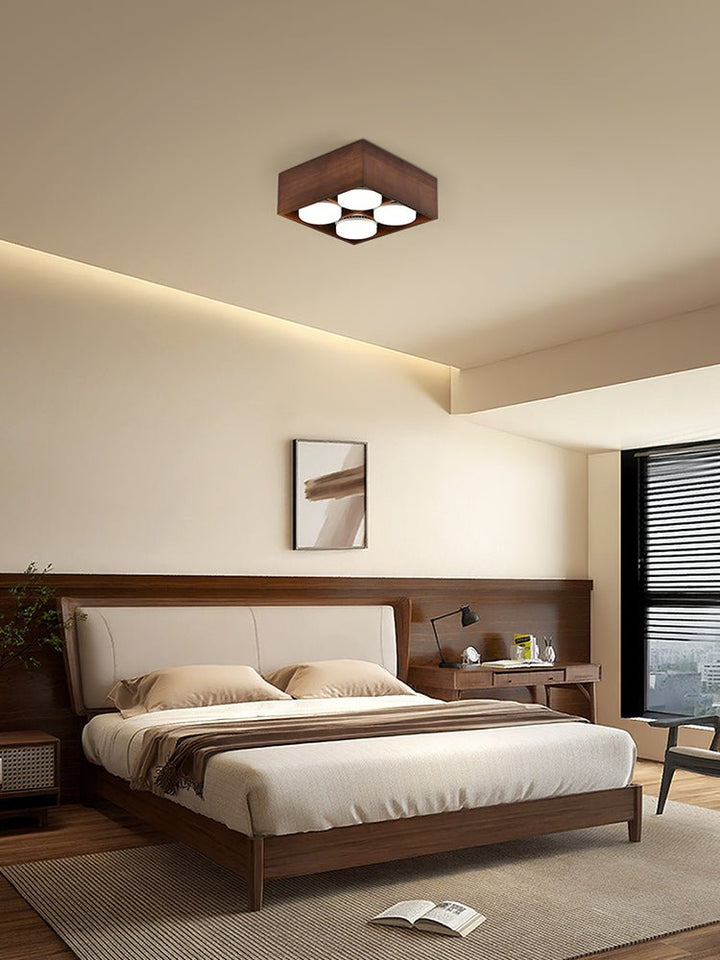 Cobra Wood Ceiling Light - Vakkerlight