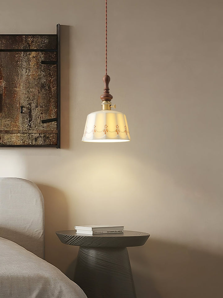 Roselind Ceramic Pendant Light - Vakkerlight