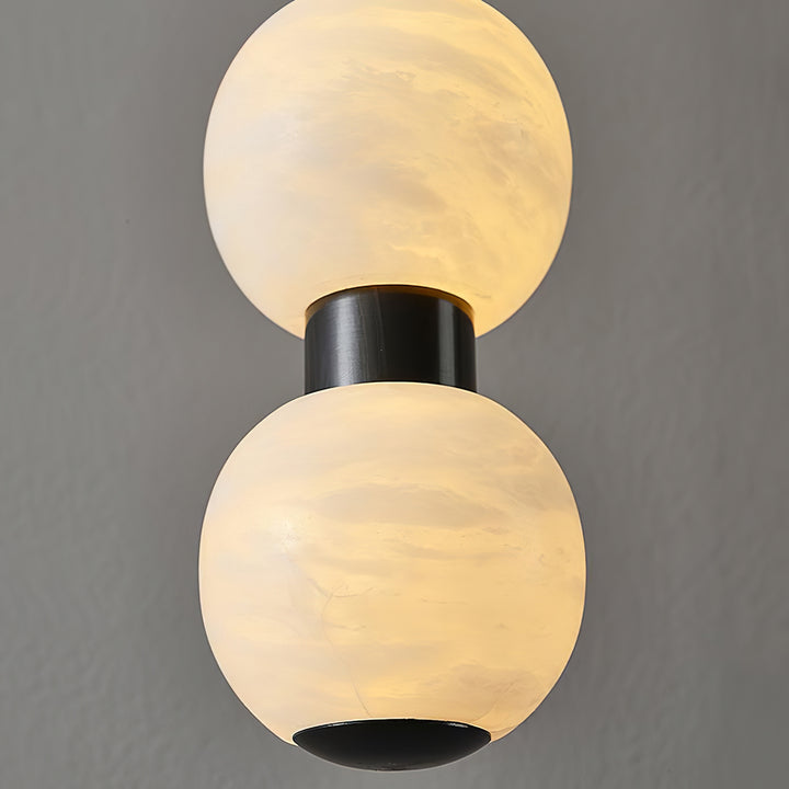Orbique Alabaster Pendant Lamp - Vakkerlight