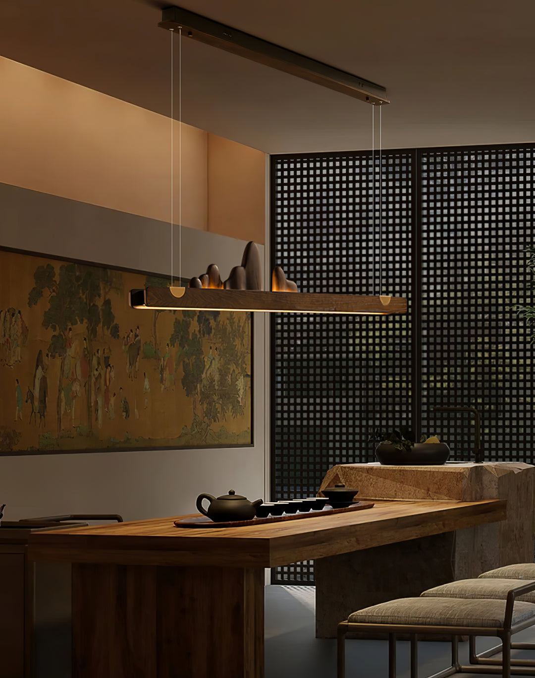 Zen Ridge Pendant Light - Vakkerlight