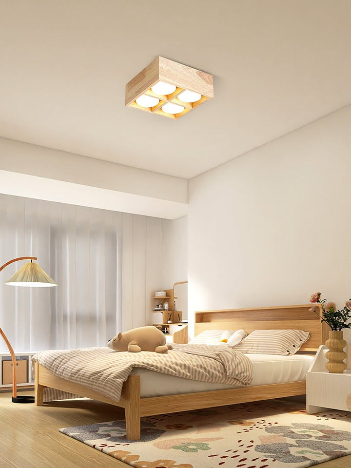 Cobra Wood Ceiling Light - Vakkerlight
