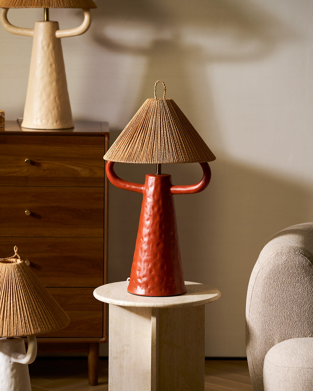 Horns Ceramic Table Lamp - Vakkerlight