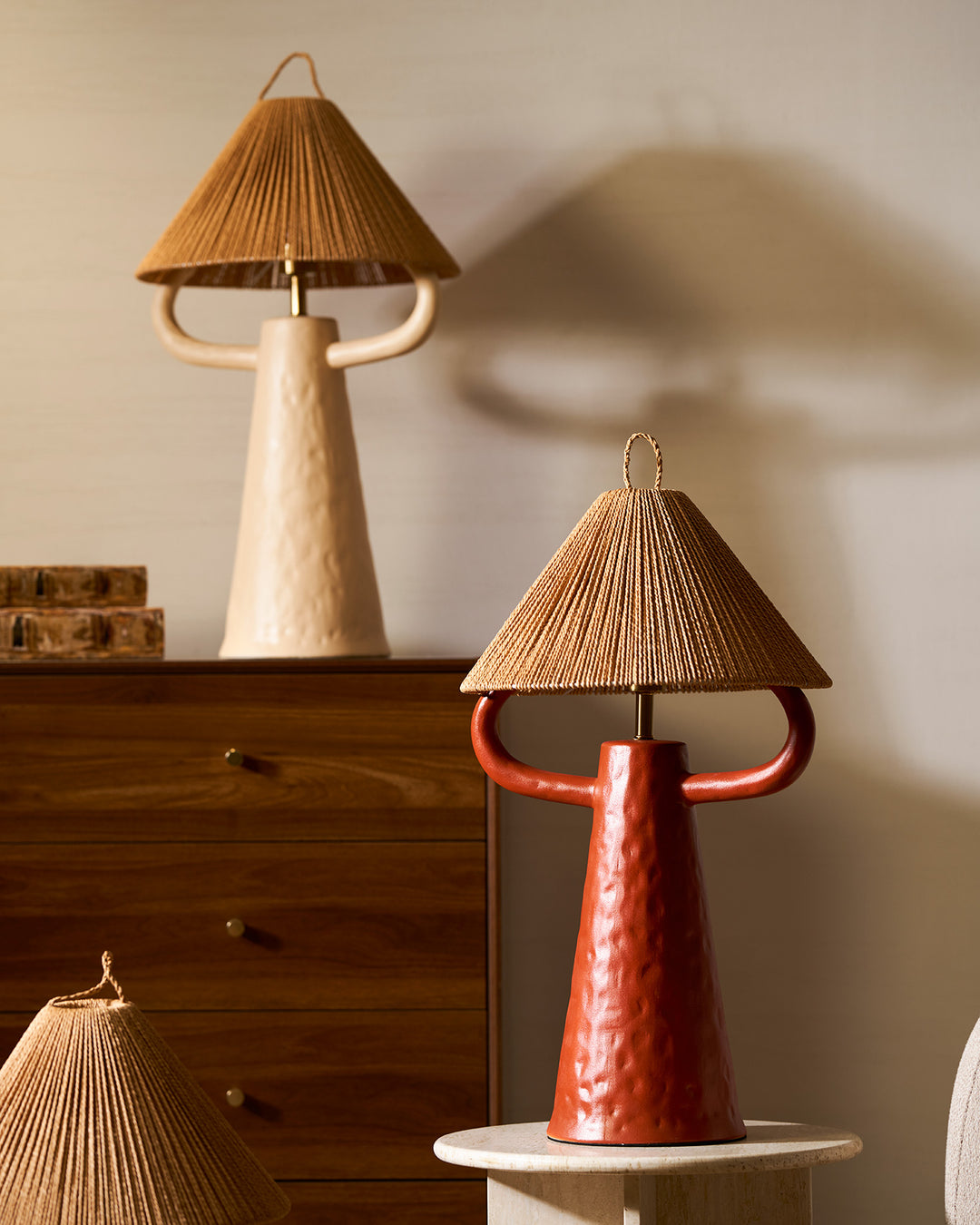 Horns Ceramic Table Lamp - Vakkerlight