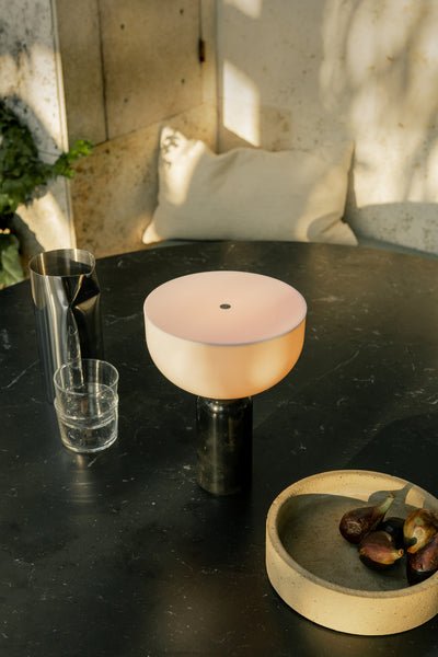 Lunara Marble Table Lamp - Vakkerlight