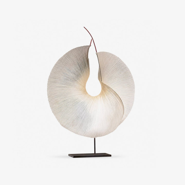 Sculptural Pleated Paper Lamp - Vakkerlight