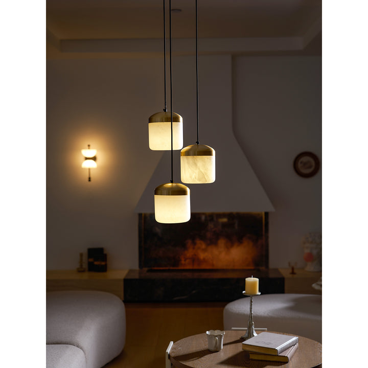 Asta Alabaster Pendant Light - Vakkerlight