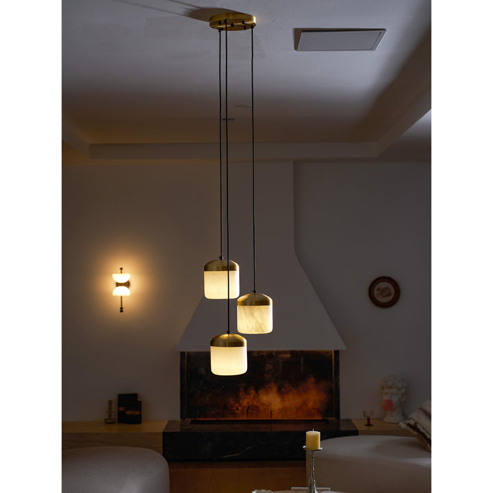Asta Alabaster Pendant Light - Vakkerlight