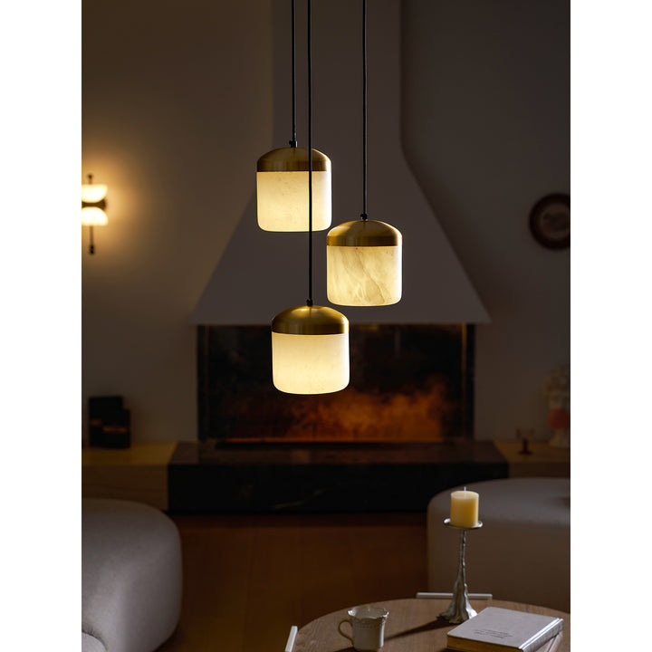 Asta Alabaster Pendant Light - Vakkerlight