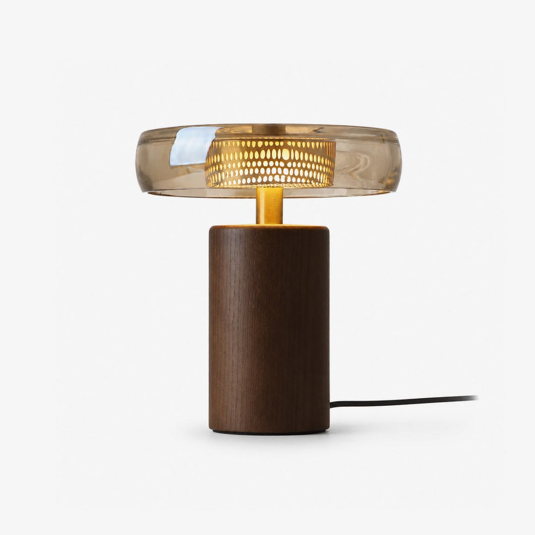 Cognac Disc Table Lamp - Vakkerlight