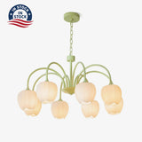 Tulip Matcha Chandelier