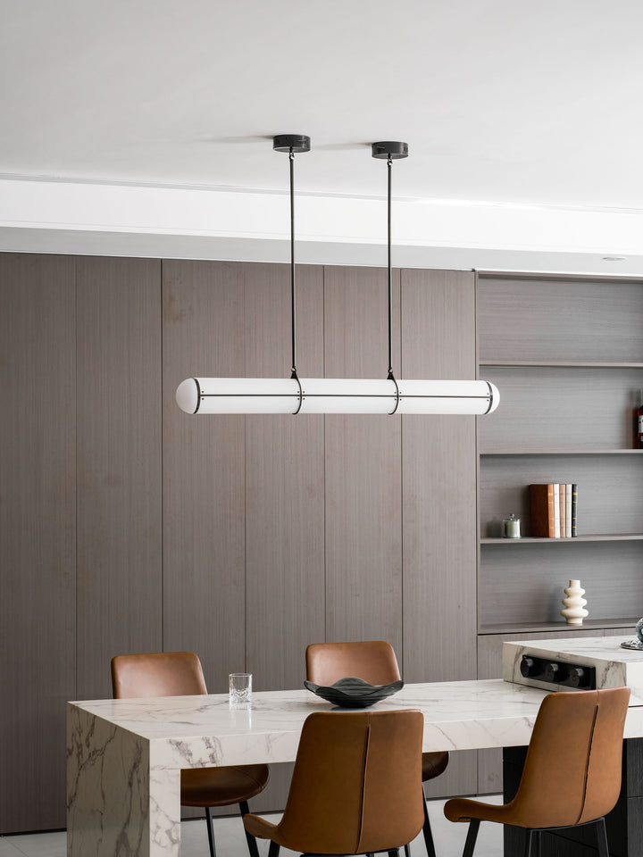 Cylindrical Endless Pendant Light