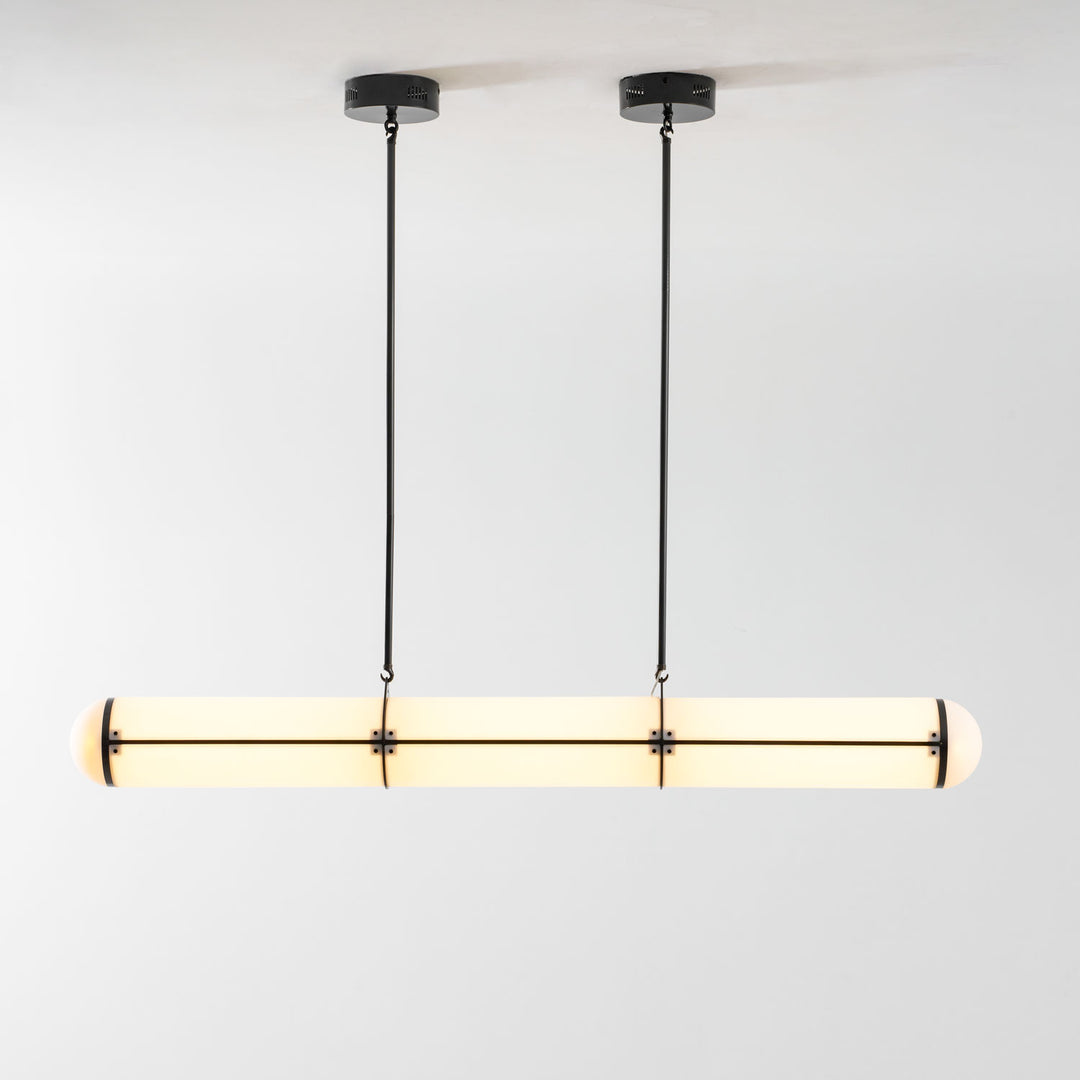 Cylindrical Endless Pendant Light
