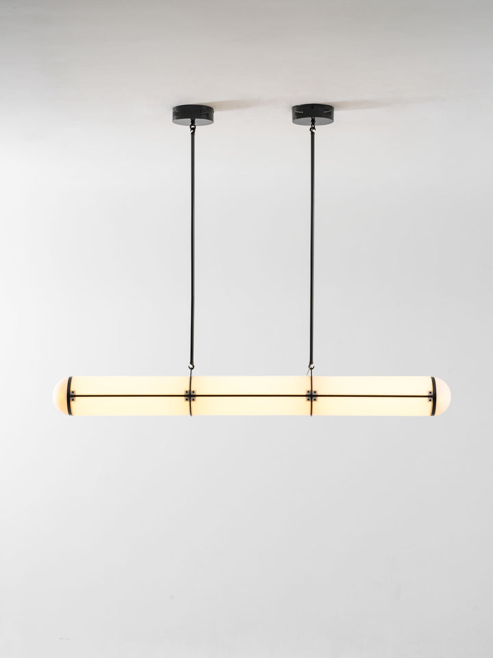 Cylindrical Endless Pendant Light
