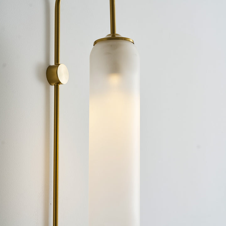 Modern Glass Plug-In Wall Lamp