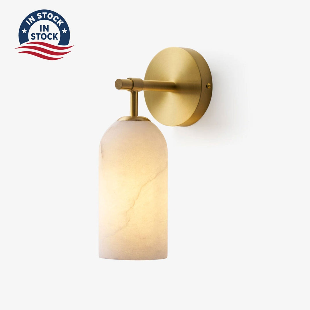 Pillar Alabaster Wall Sconce - Vakkerlight