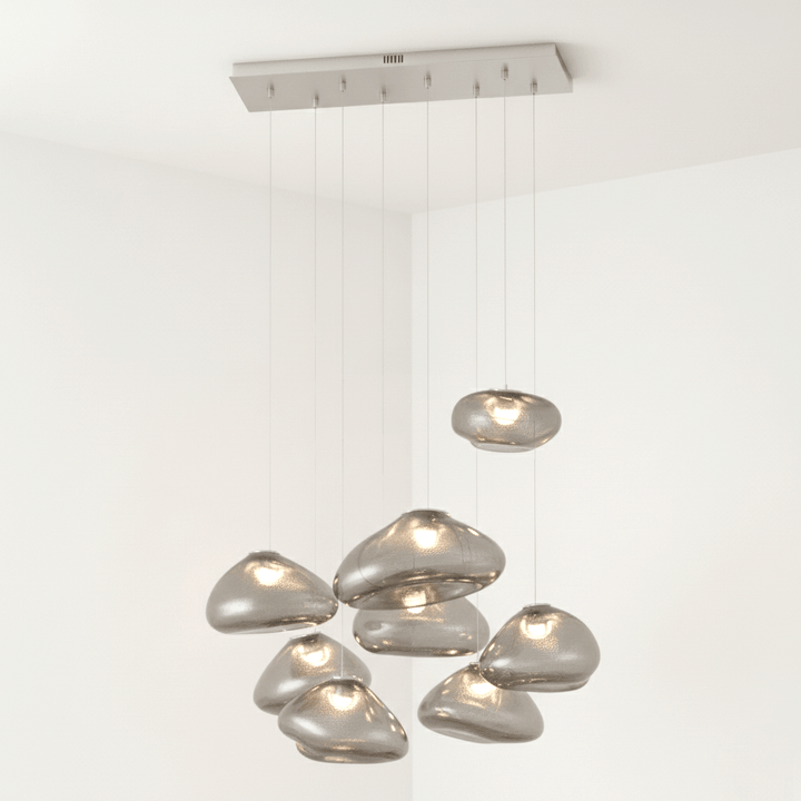 Blown Glass Mesh Pendant Light - Vakkerlight