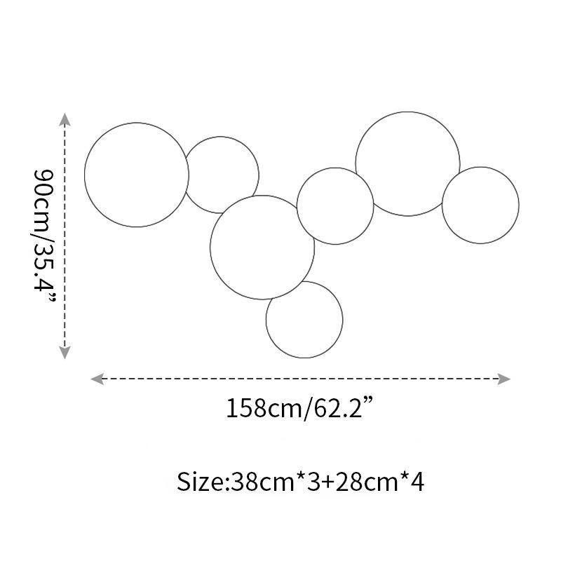 Superimpose Round Wall Lamp - Vakkerlight