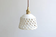 Openwork Ceramic Pendant Lamp - Vakkerlight