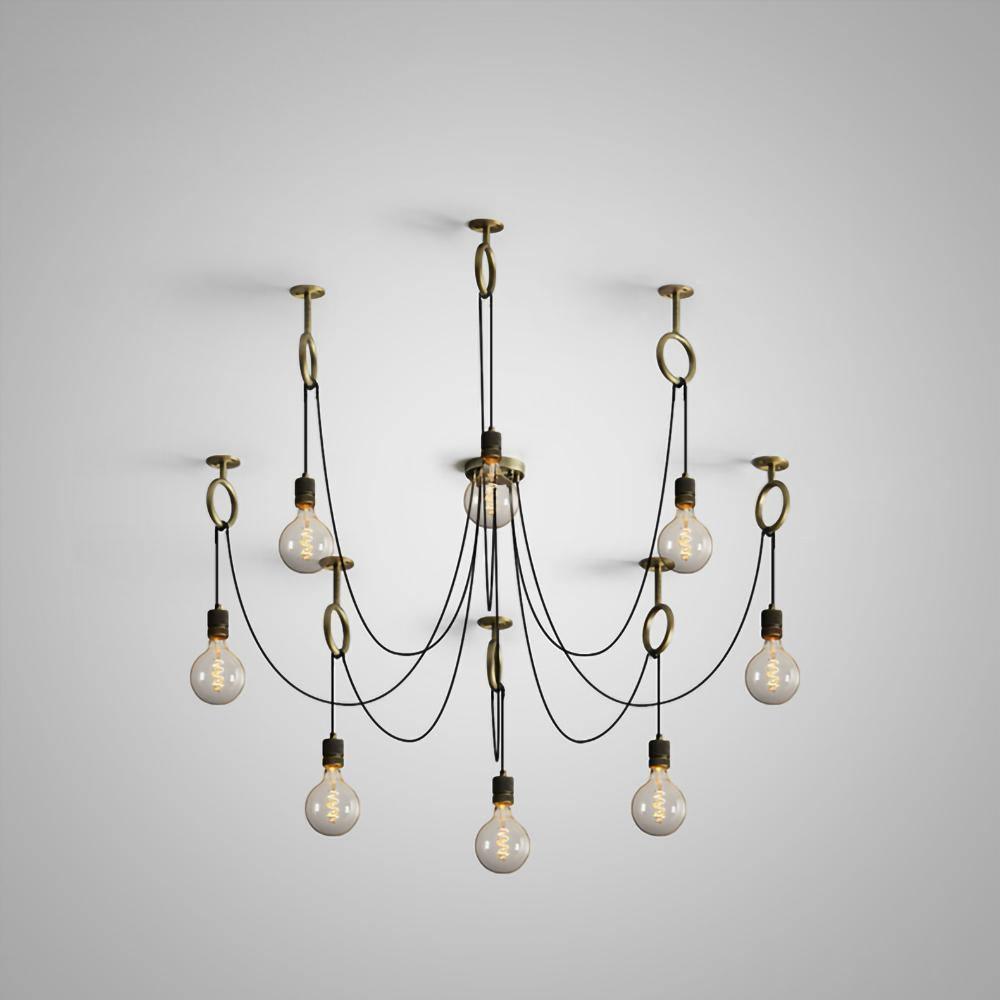 Industrial Spider Chandelier - Vakkerlight