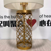 Openwork Metal Table Lamp - Vakkerlight