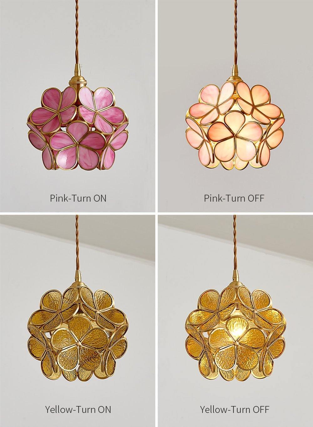 Glass Petal Pendant Light - Vakkerlight