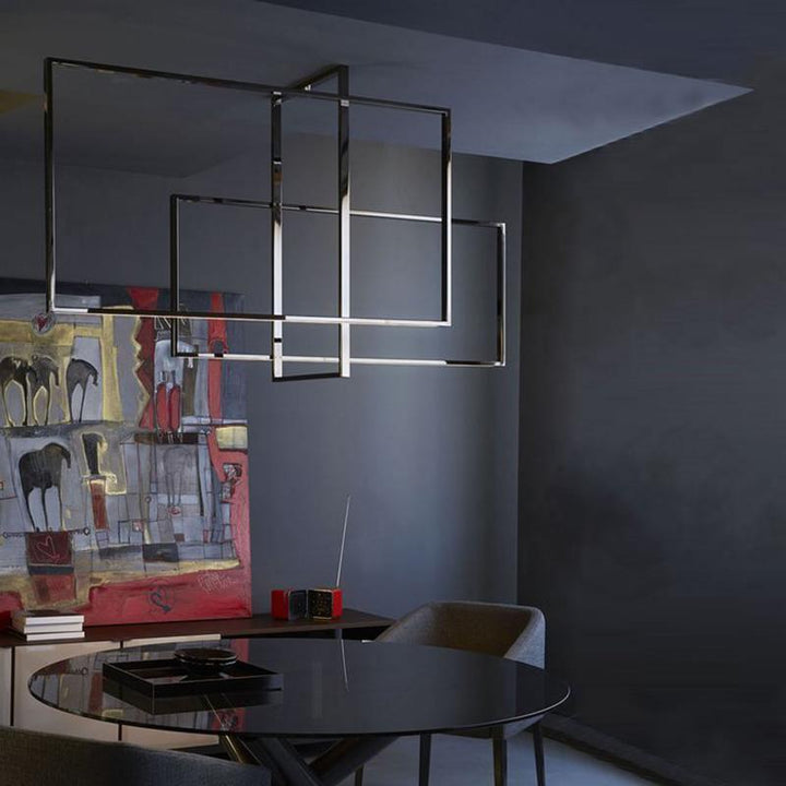 Mondrian Glass Ceiling Light - Vakkerlight