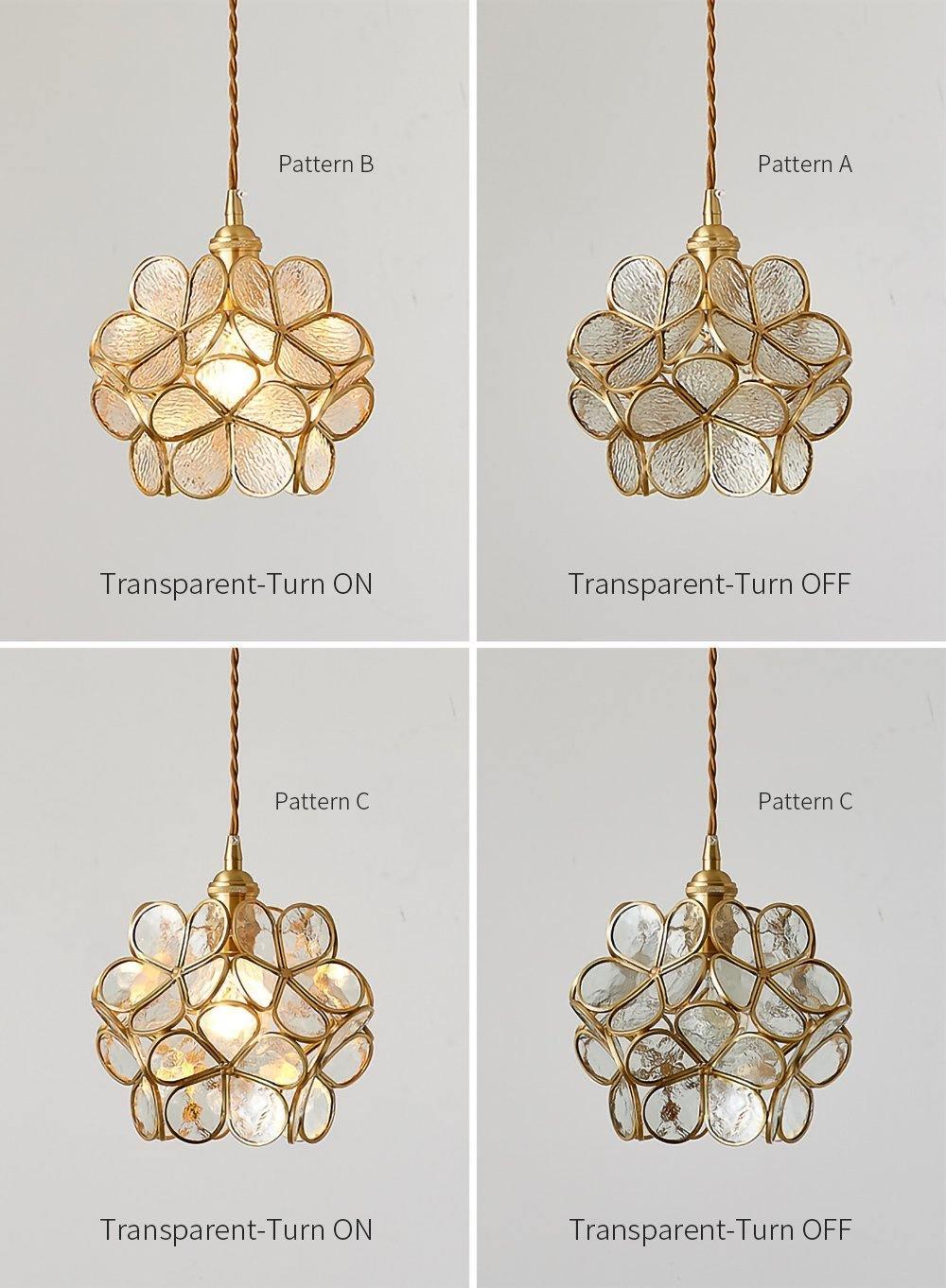 Glass Petal Pendant Light - Vakkerlight