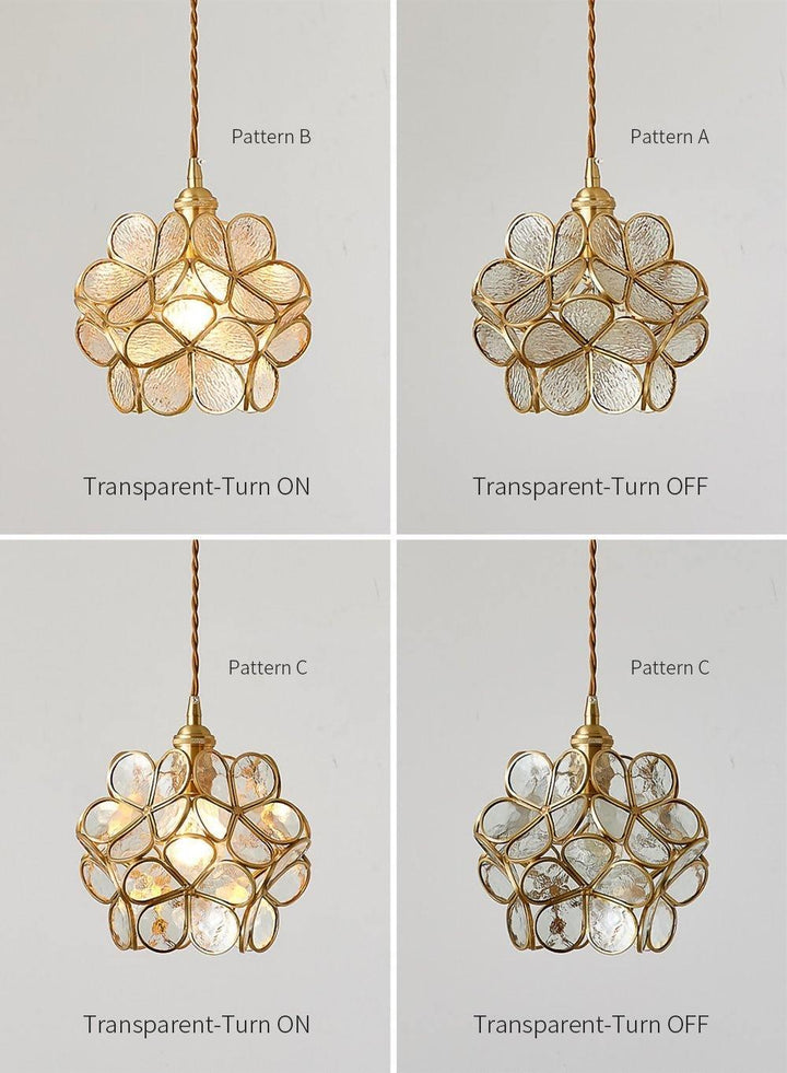 Glass Petal Pendant Light - Vakkerlight