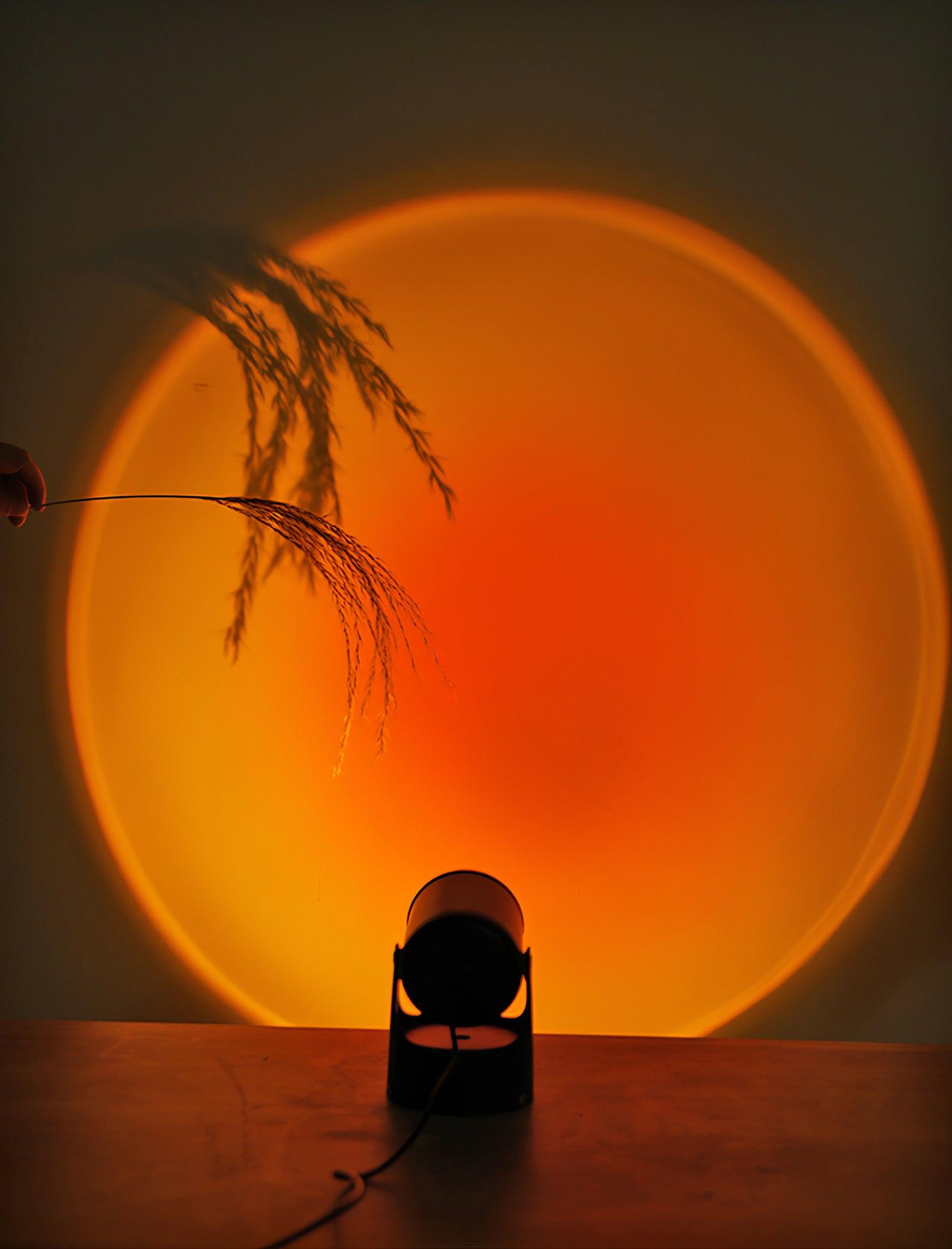 Sunset Projection Built-in Battery LED Light – Vakkerlight
