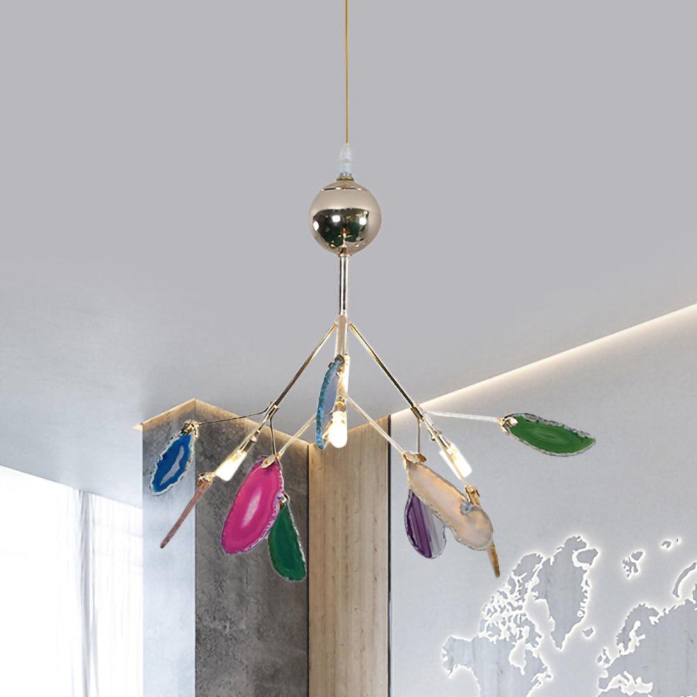 Agate Flake Chandelier - Vakkerlight