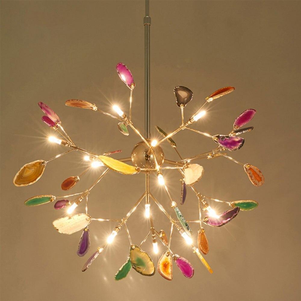 Agate Flake Chandelier - Vakkerlight