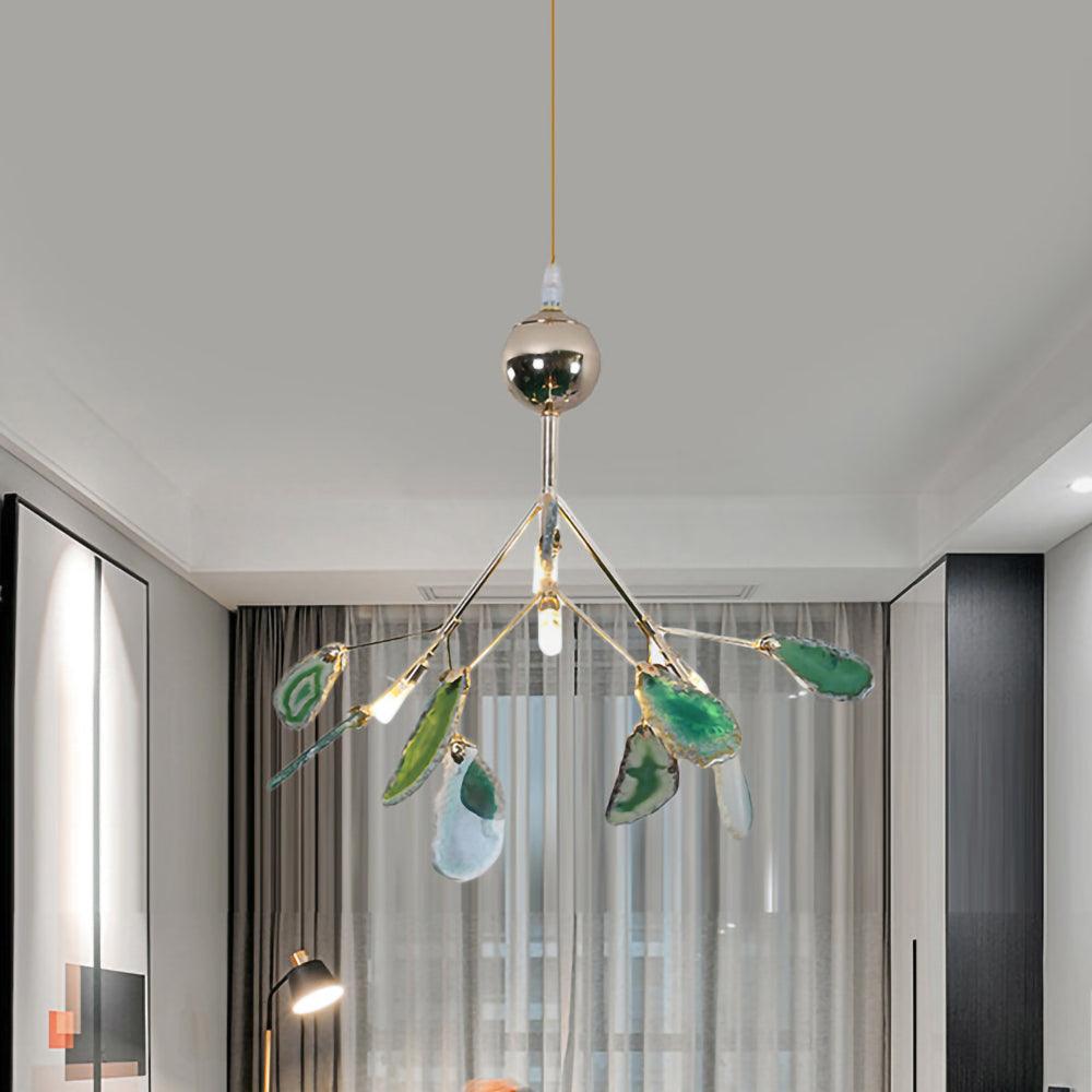 Agate Flake Chandelier - Vakkerlight