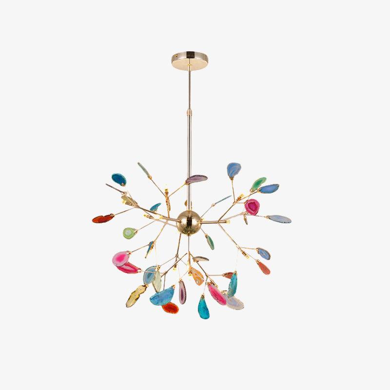 Agate Flake Chandelier - Vakkerlight