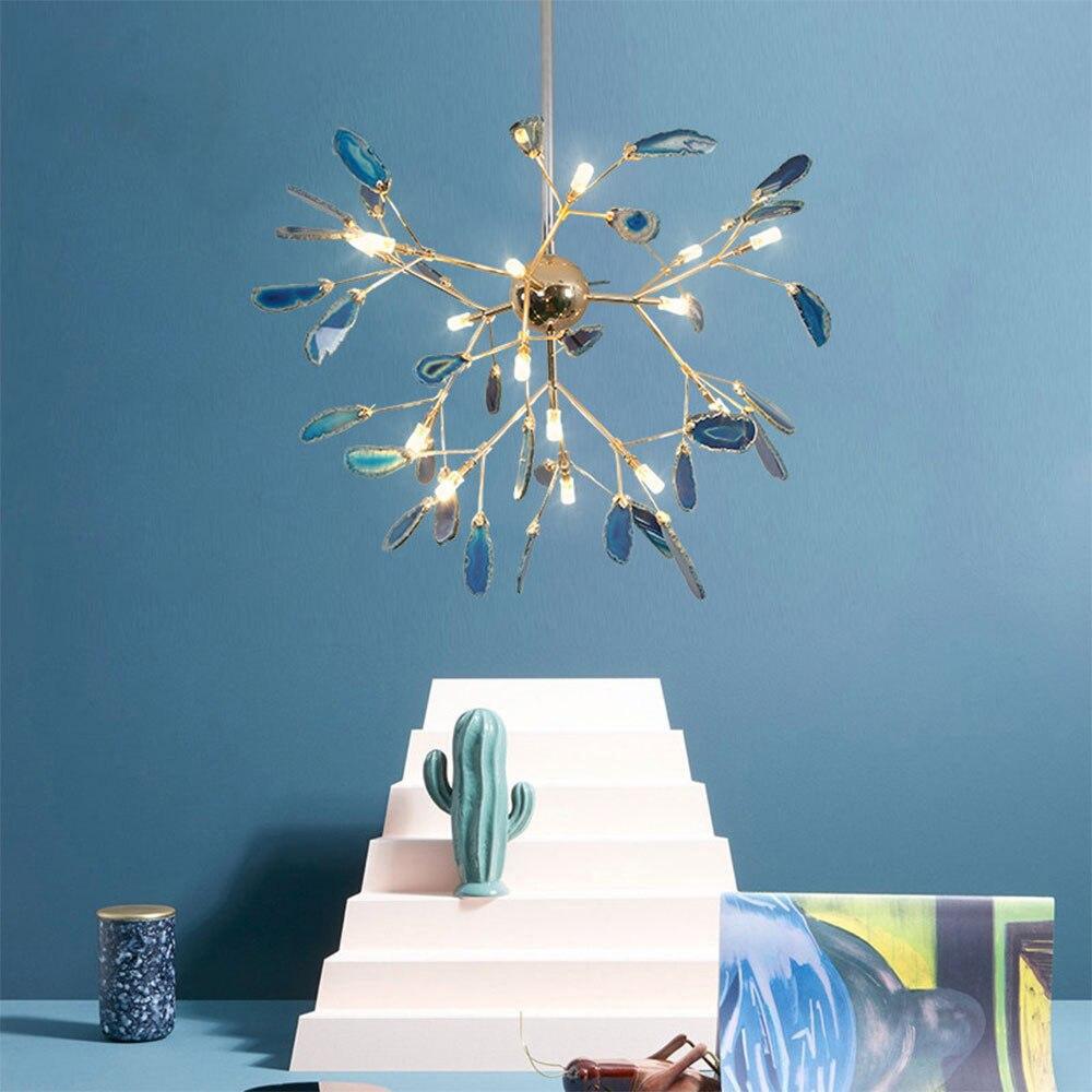 Agate Flake Chandelier - Vakkerlight