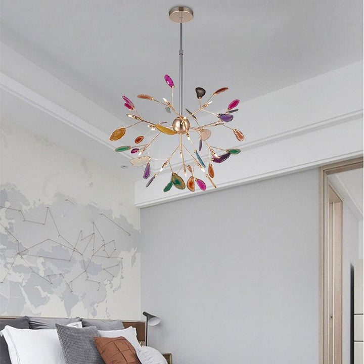 Agate Flake Chandelier - Vakkerlight