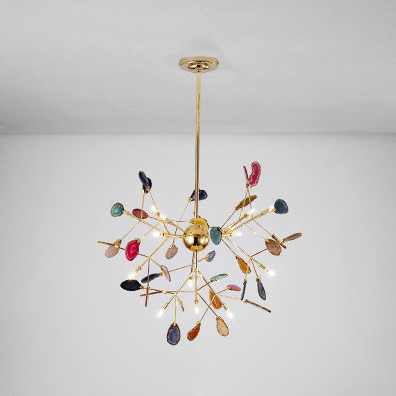 Agate Flake Chandelier - Vakkerlight