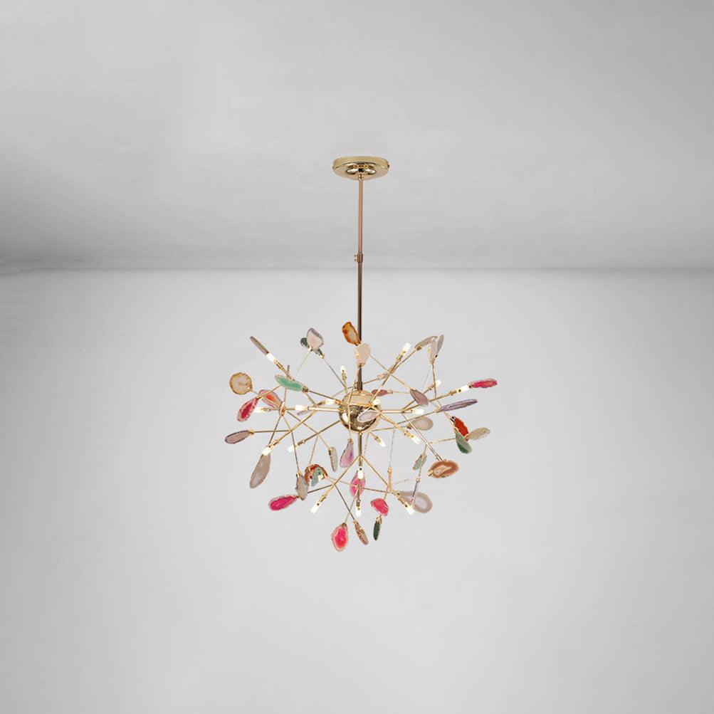 Agate Flake Chandelier - Vakkerlight