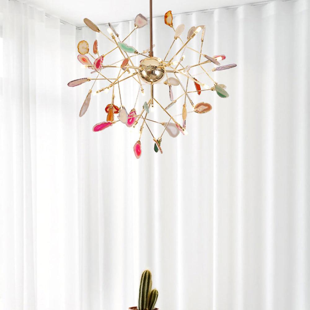 Agate Flake Chandelier - Vakkerlight