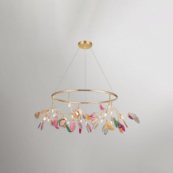 Agate Flake Chandelier - Vakkerlight