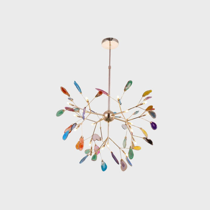 Agate Flake Chandelier - Vakkerlight